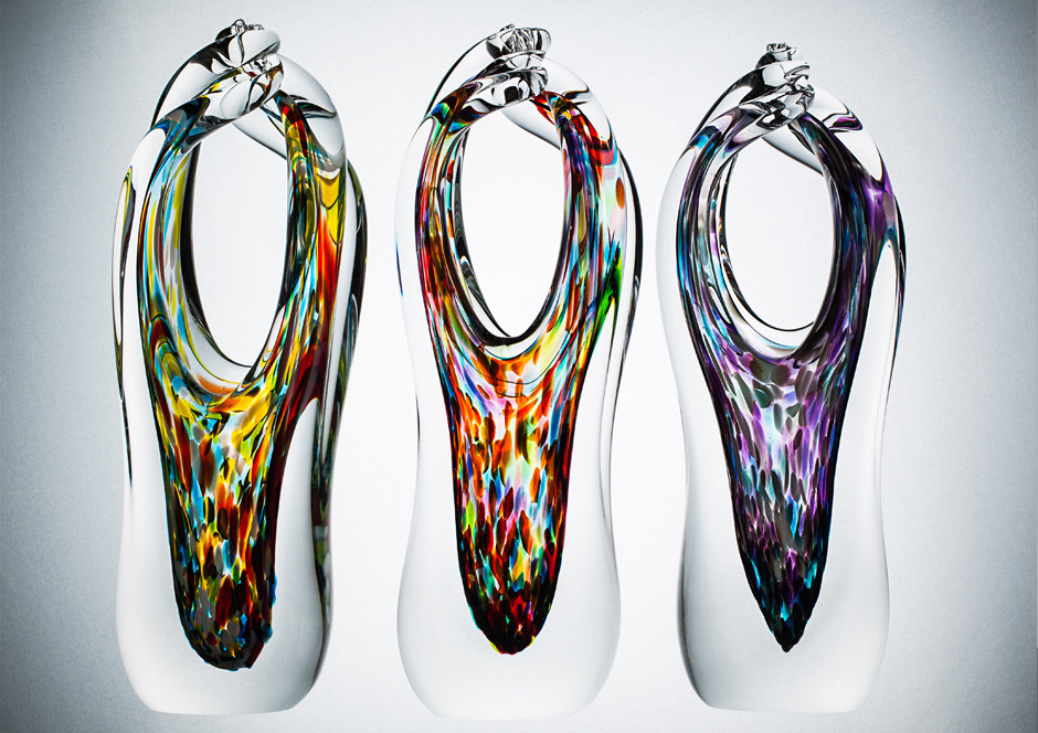 unity glass sculpture