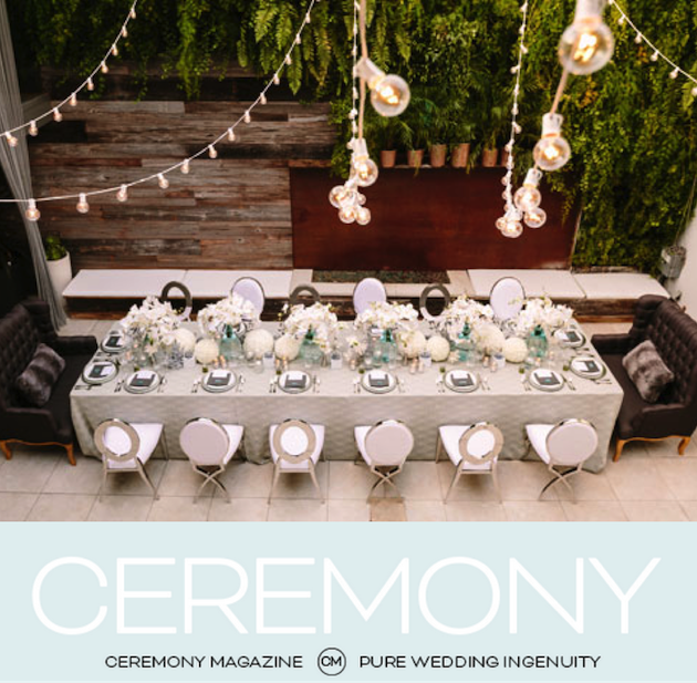 Featured on Ceremony Magazine Blog