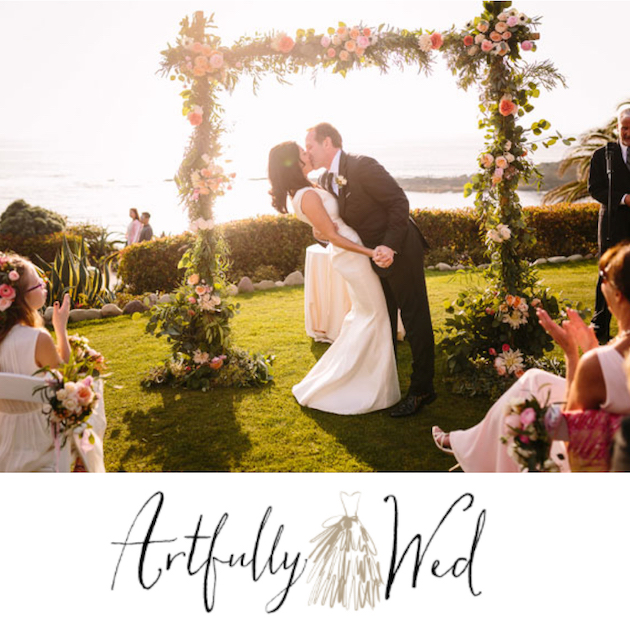 Flowers by Cina Featured on Artfully Wed