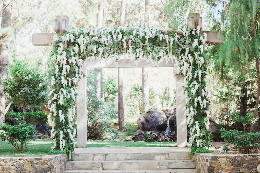 Romantic Calamigos Ranch Wedding Featured on Inside Weddings