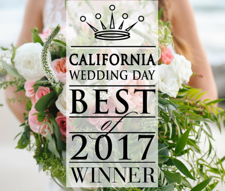 California Wedding Day Best of 2017 | Flowers by Cina Named Best OC Florist