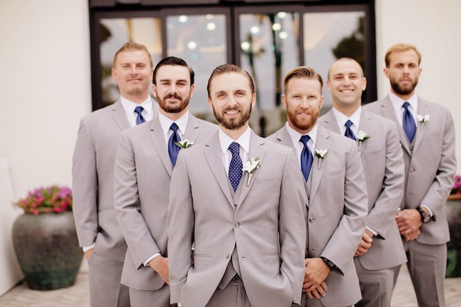 groom, groomsmen, navy, navy and white, wedding flowers, flowers by cina