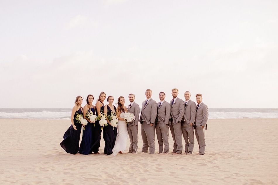 wedding party, beach wedding, navy and white, navy, navy wedding, beach wedding, wedding flowers