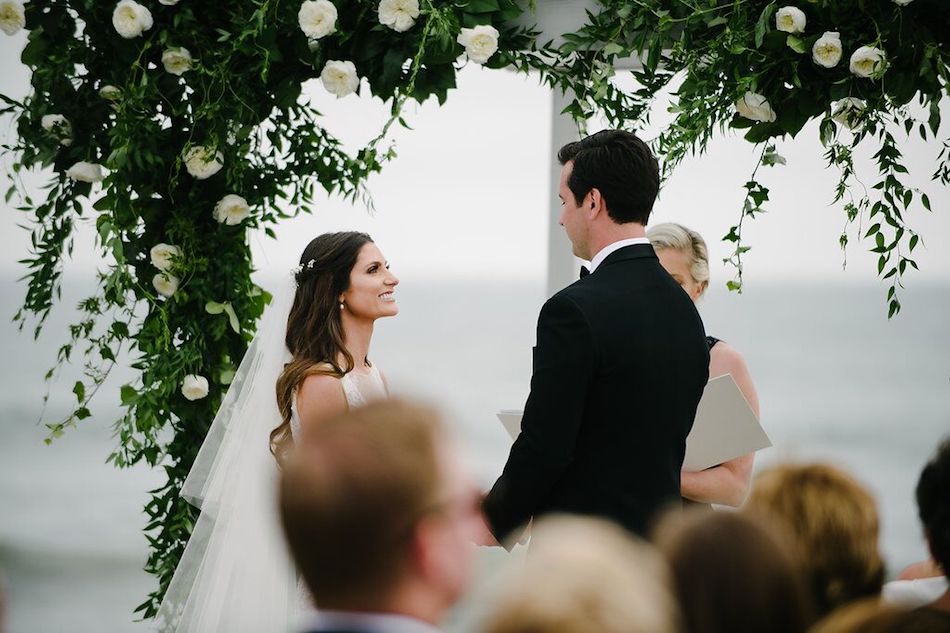 Ocean Side St Malo Beach Wedding