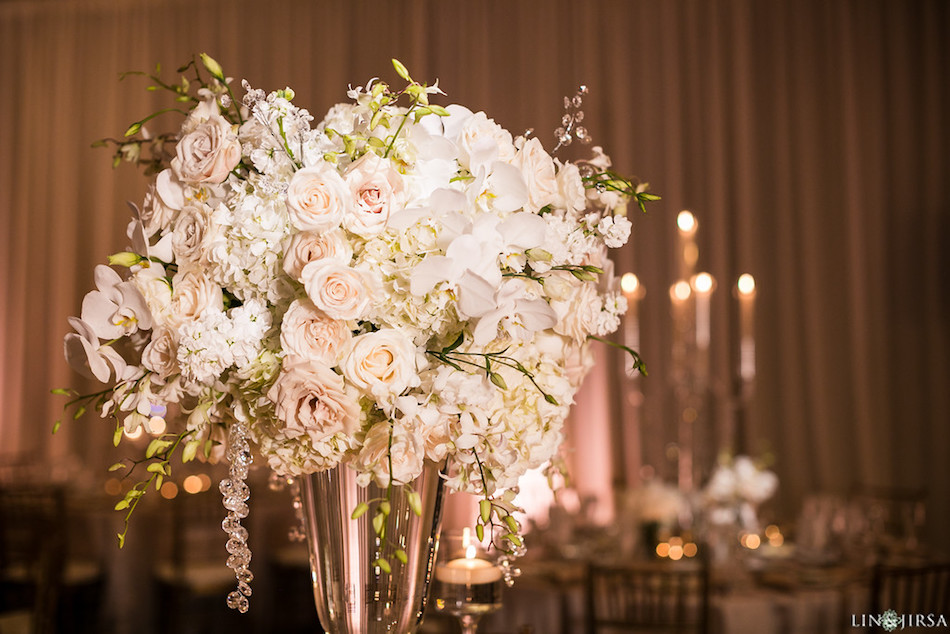 centerpieces, flowers, wedding florist, flowers by cina, enchanting laguna cliffs marriott, white flowers