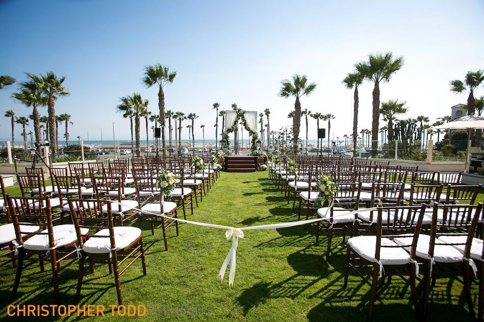 Tropical Hyatt Regency Huntington Beach Wedding