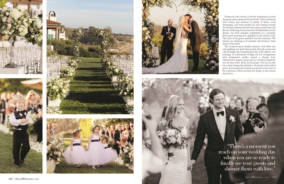 Real Wedding of Amy Crawford + Gerrit Cole - Inside Weddings