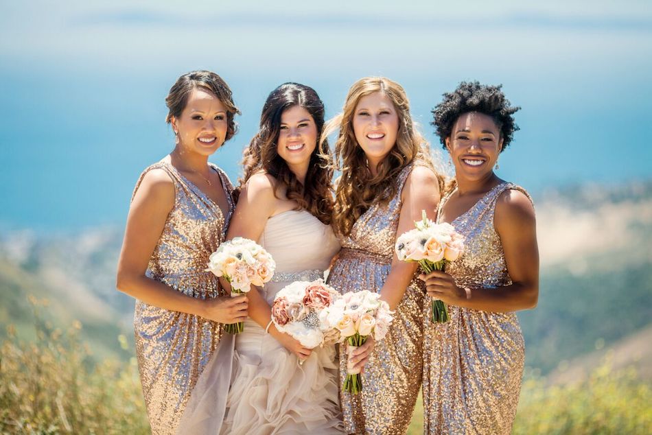 Blush and gold wedding, Priscilla Valentina, Flowers by Cina, Seven4one, Tricia Dahlgren Events 