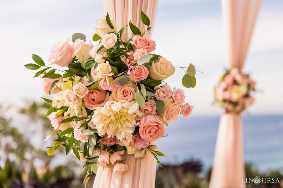 ritz carlton laguna niguel, wedding, blush wedding, blush, wedding flowers, wedding florist, florist, orange county wedding, orange county florist, orange county wedding florist, floral design, flowers by cina,