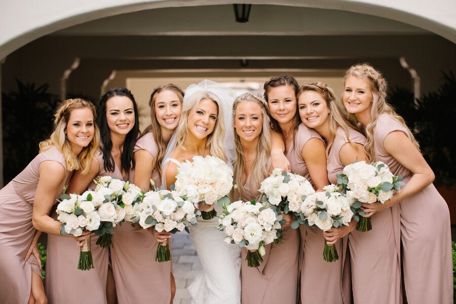 zach ertz, julie Johnston, philadelphia eagles, super bowl, bacara resort, kelsey events, white wedding, flowers by cina, orange county florist, orange county floral design, floral design