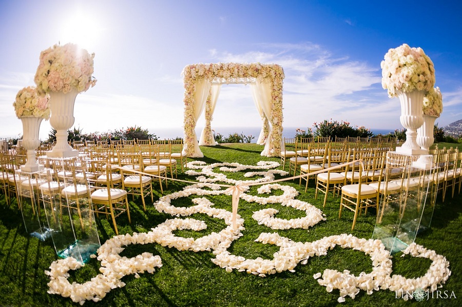 Breathtaking Ritz Carlton Laguna Niguel Wedding Flowers By Cina