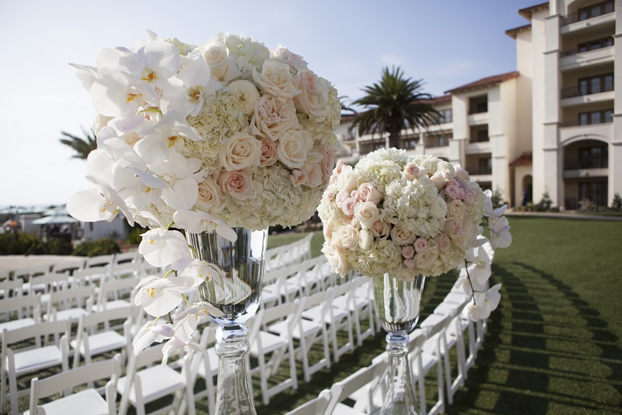 Monarch Beach Resort Wedding, Flowers By Cina, Me Weddings & Events, Christine Bentley Photography, Blush Wedding, Ivory Wedding, Seaside Wedding