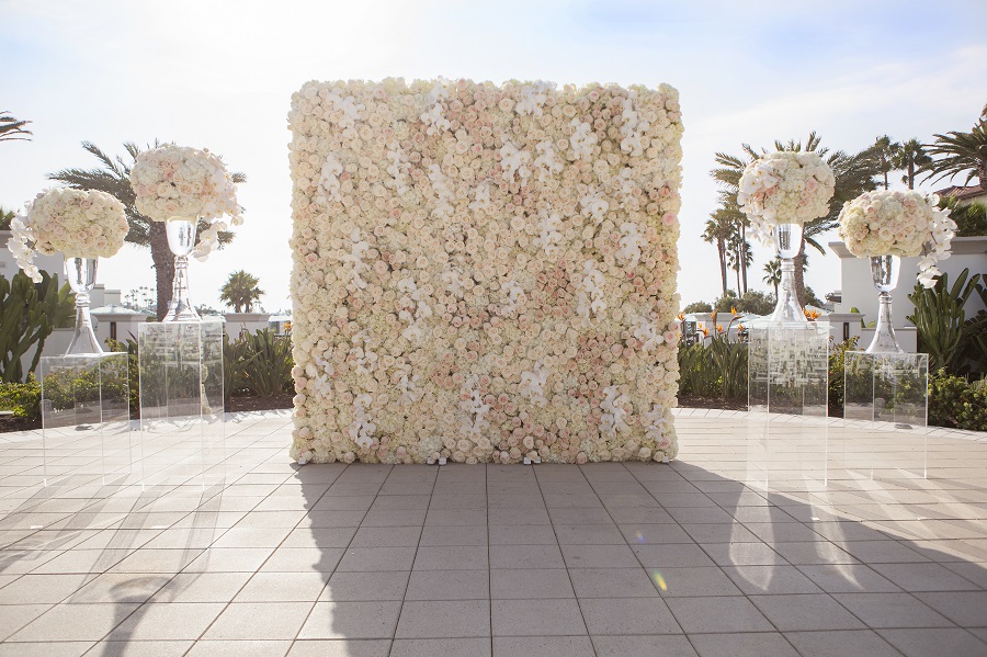 Floral Filled Blush and Ivory Monarch Beach Resort Wedding
