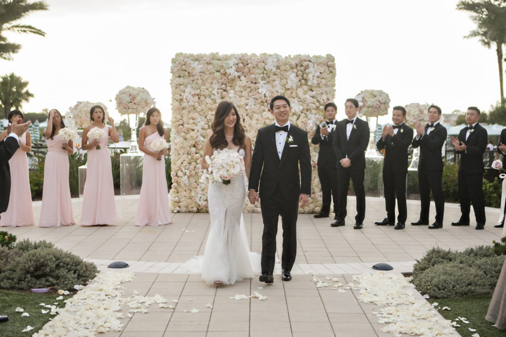 Monarch Beach Resort, ME Weddings & Events, Wedded Wonderland, Christine Bentley Photography, Flowers by Cina, blush wedding, ivory wedding