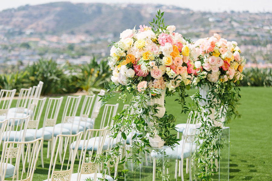 Ritz Carlton Laguna Niguel, Ashley Paige Photo, Hoo Films, Flowers by Cina, Kelsey Events, Chiavari Chair Rental, Chameleon Chair Collection, Bright Event Rentals, La Tavola Linen, Casa de Perrin, Elevated Pulse, Honeycrisp Design Studio, Flawless Faces, Reverend Clint Hufft