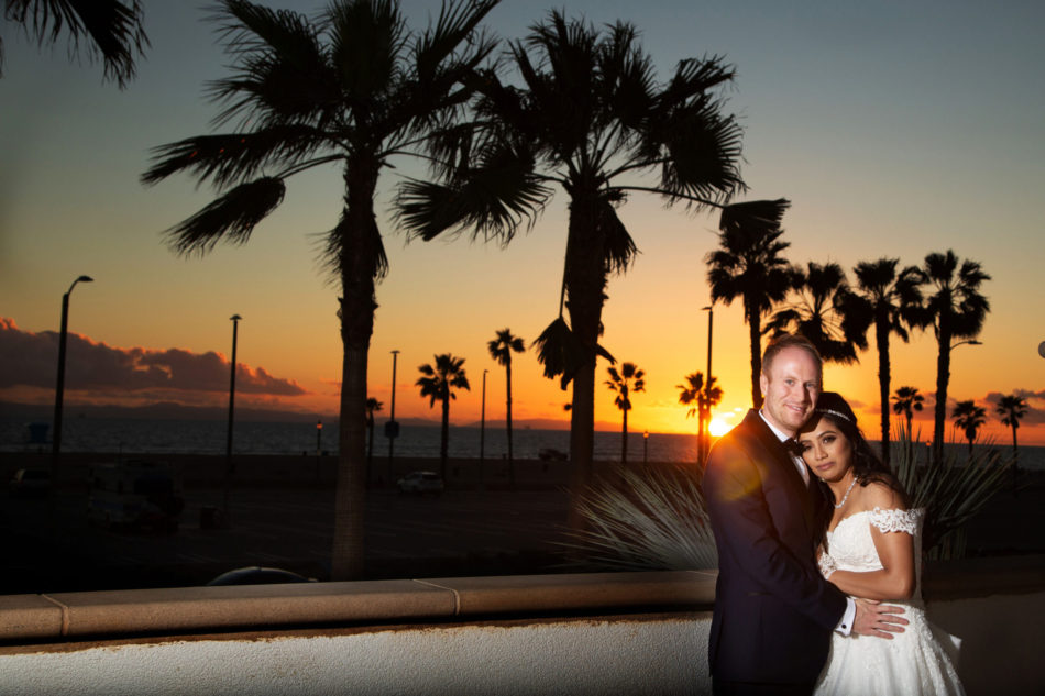 sunset wedding, bride and groom, sunset, floral design, florist, wedding florist, wedding flowers, orange county weddings, orange county wedding florist, orange county florist, orange county floral design, flowers by cina