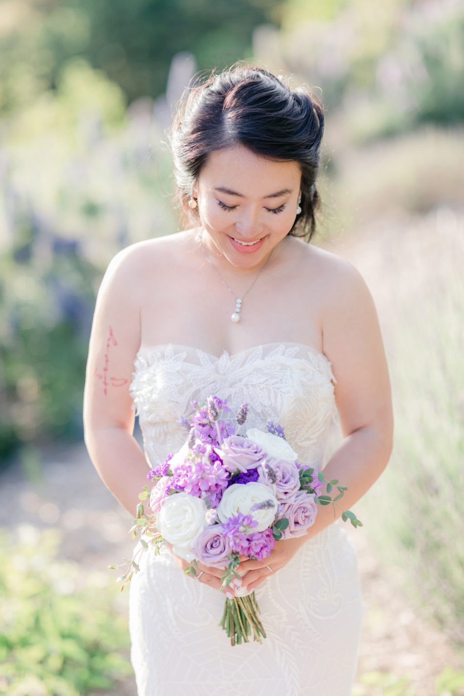 purple bridal bouquet, purple bouquet, bride, floral design, florist, wedding florist, wedding flowers, orange county weddings, orange county wedding florist, orange county florist, orange county floral design, flowers by cina