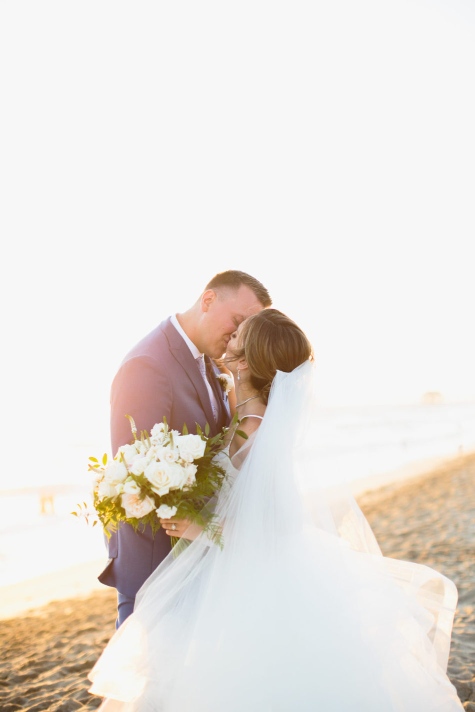 bride and groom, newlyweds, beautiful coastal wedding, floral design, florist, wedding florist, wedding flowers, orange county weddings, orange county wedding florist, orange county florist, orange county floral design, flowers by cina