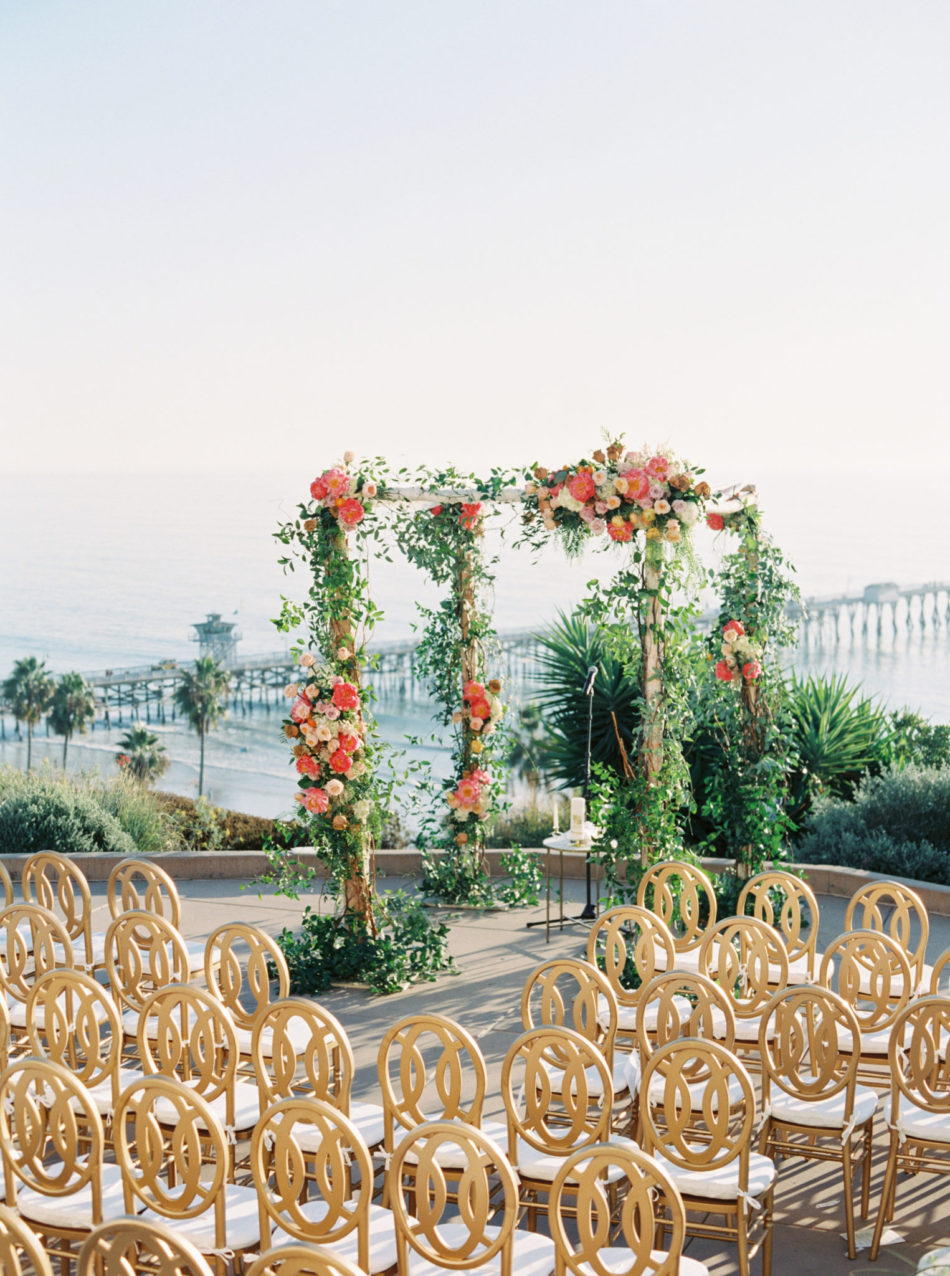 floral arch, ceremony arch, gorgeous alfresco reception, floral design, florist, wedding florist, wedding flowers, orange county weddings, orange county wedding florist, orange county florist, orange county floral design, flowers by cina