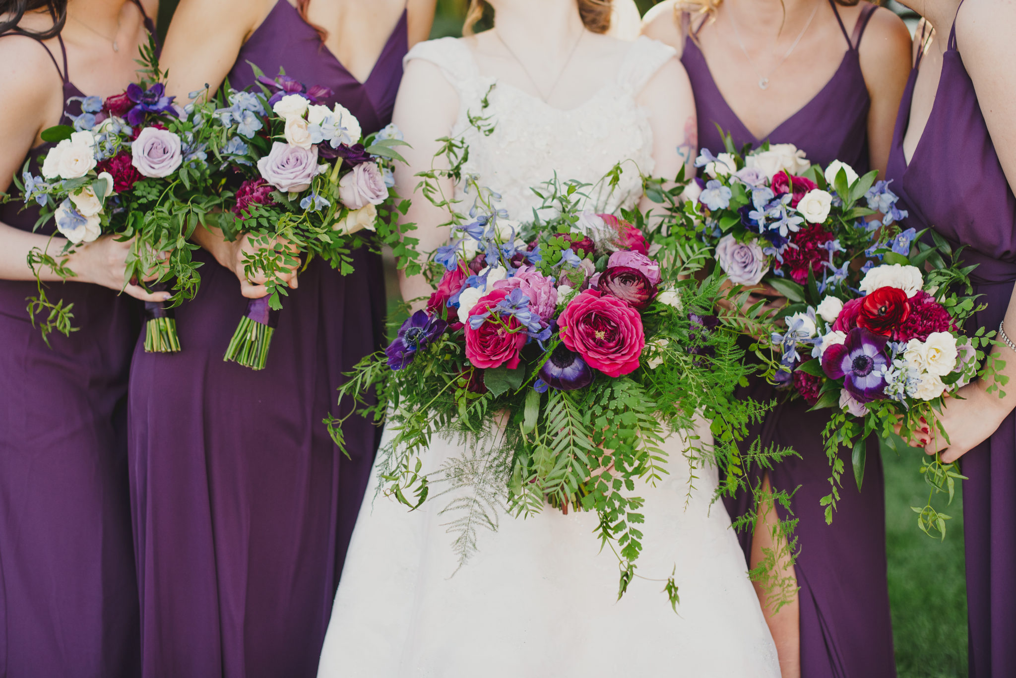 purple bridal bouquet, colorful bouquets, vibrant oceanfront wedding, floral design, florist, wedding florist, wedding flowers, orange county weddings, orange county wedding florist, orange county florist, orange county floral design, flowers by cina