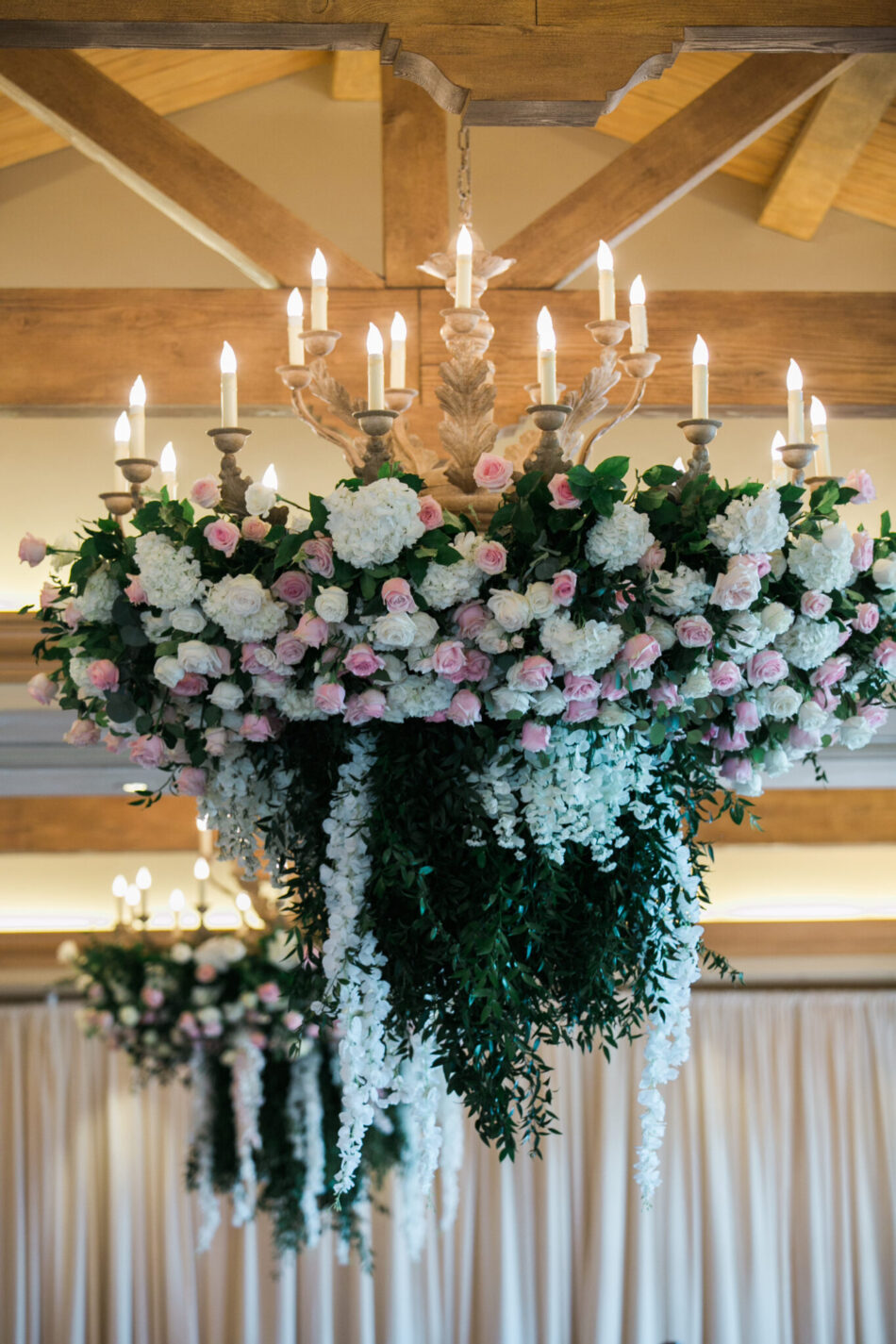 floral chandelier, blush floral chandelier, california wedding day best of 2020, floral design, florist, wedding florist, wedding flowers, orange county weddings, orange county wedding florist, orange county florist, orange county floral design, flowers by cina