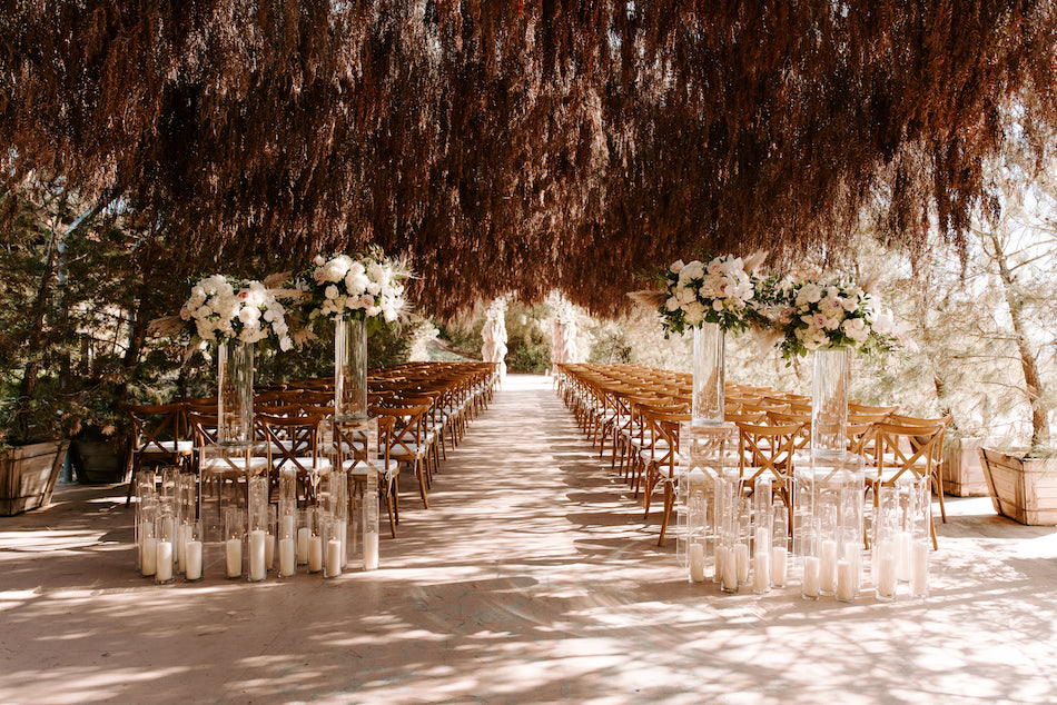 Romantic Wedding with Boho Chic Vibes at Ethereal Gardens