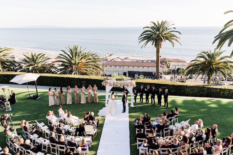 ceremony setup, oceanfront wedding, oceanfront ceremony, floral design, florist, wedding florist, wedding flowers, orange county weddings, orange county wedding florist, orange county florist, orange county floral design, flowers by cina