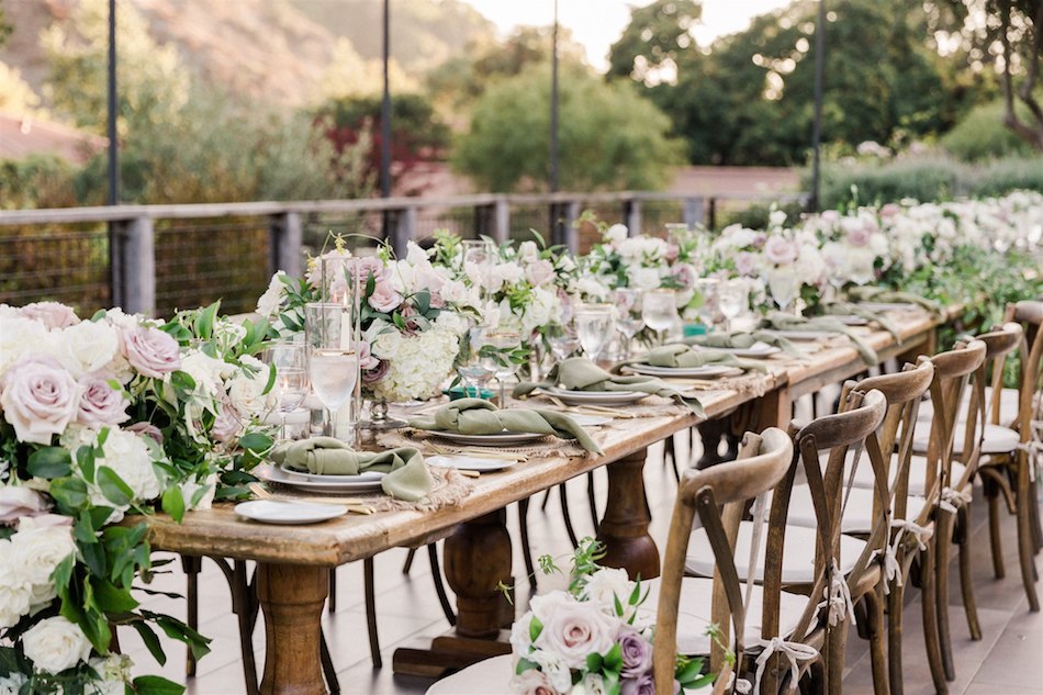 Enchanted Garden Wedding with Exquisite Pops of Lavender