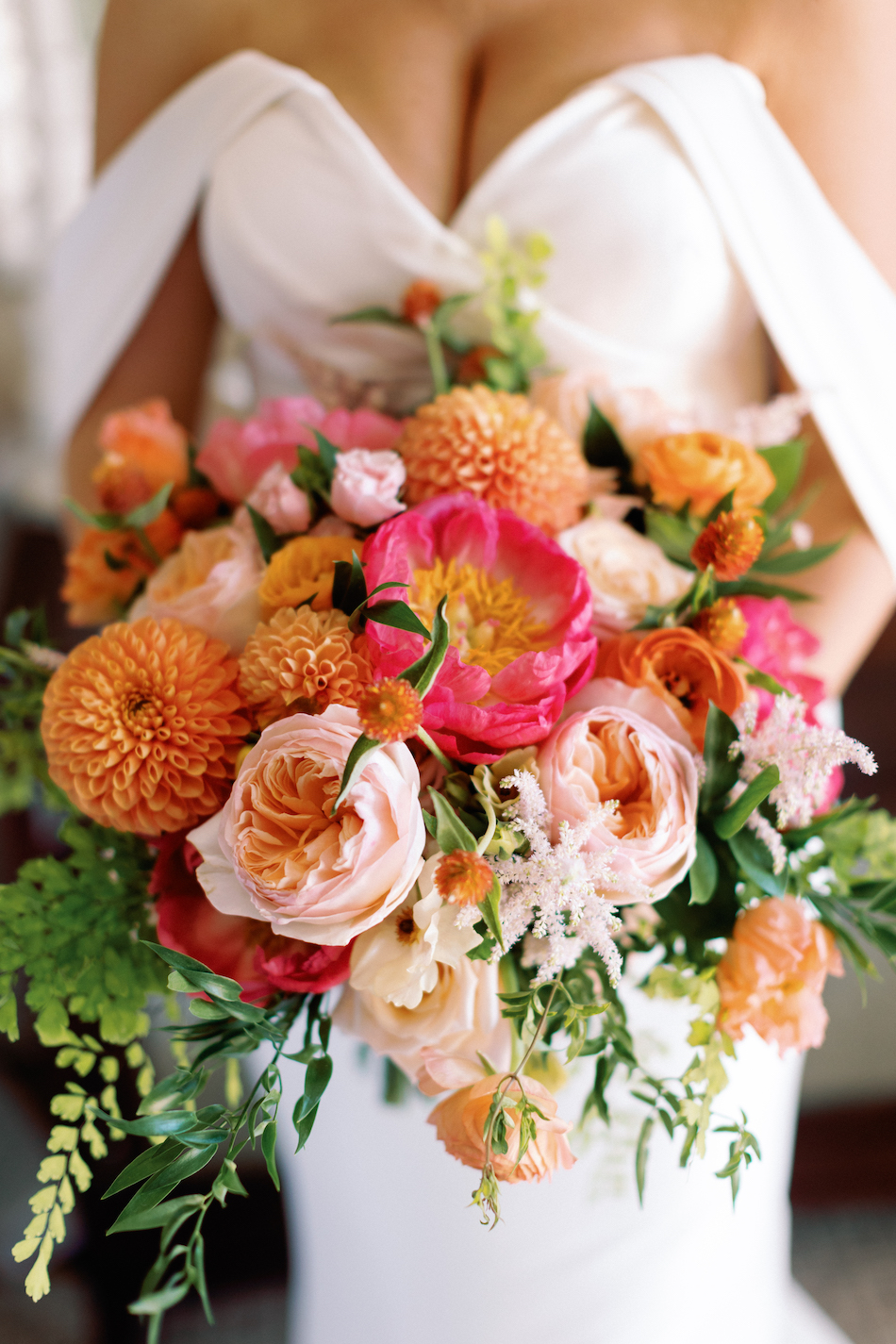 vibrant bouquet, bright bouquet, colorful bridal bouquet, floral design, florist, wedding florist, wedding flowers, orange county weddings, orange county wedding florist, orange county florist, orange county floral design, flowers by cina