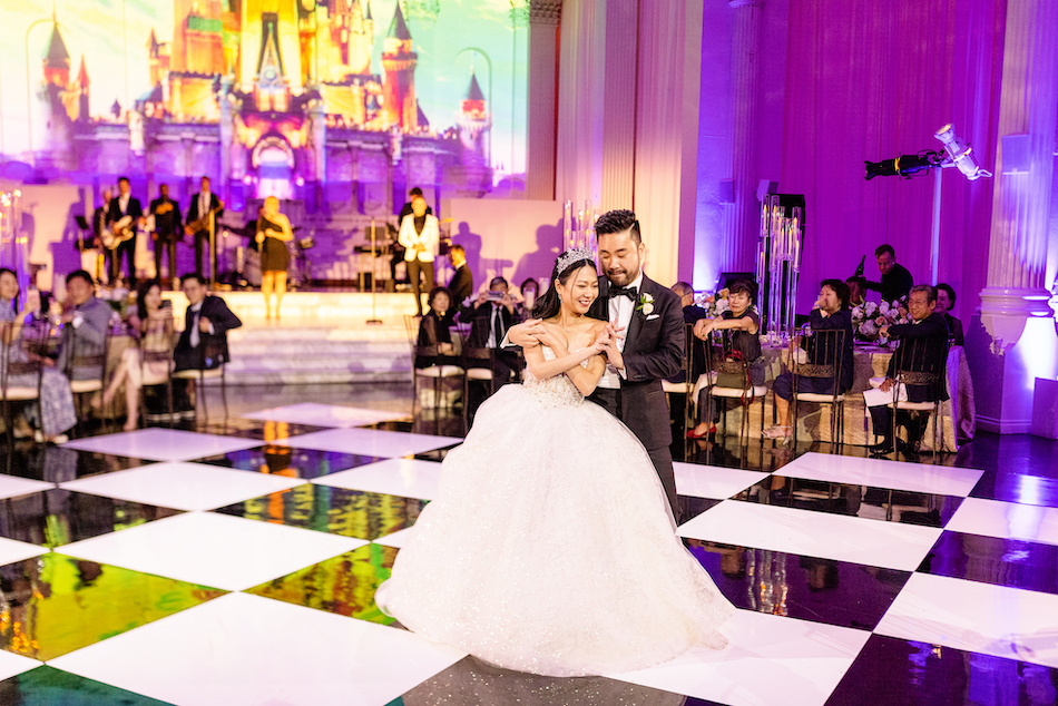 first dance, fairytale wedding, bride and groom, floral design, florist, wedding florist, wedding flowers, orange county weddings, orange county wedding florist, orange county florist, orange county floral design, flowers by cina