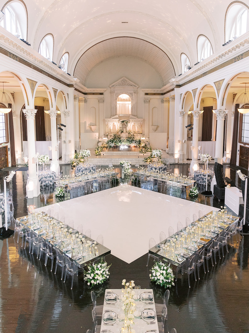 ballroom reception, white florals, white reception design, floral design, florist, wedding florist, wedding flowers, orange county weddings, orange county wedding florist, orange county florist, orange county floral design, flowers by cina