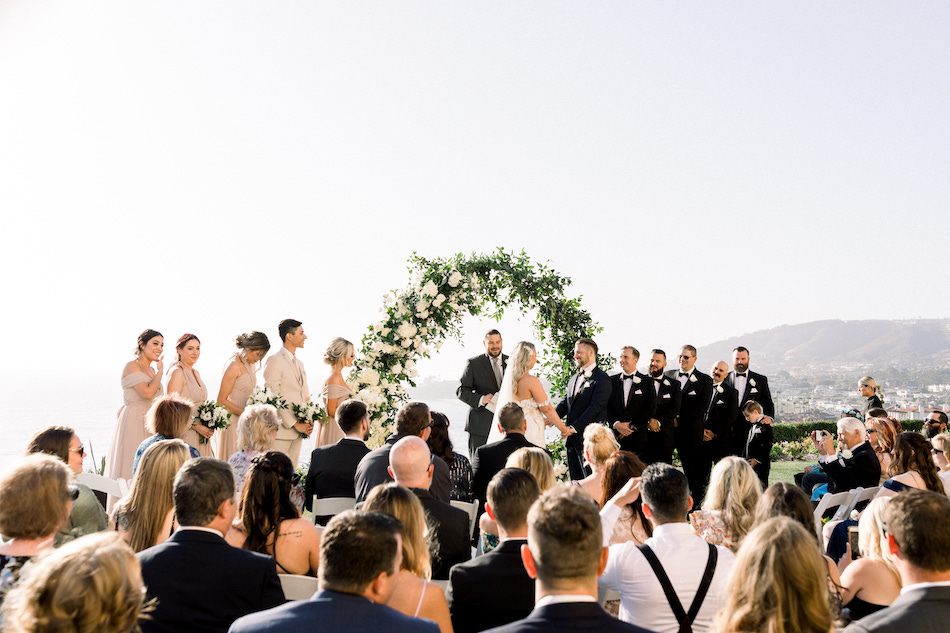 Timeless White Coastal Wedding at Ritz Carlton Laguna Niguel