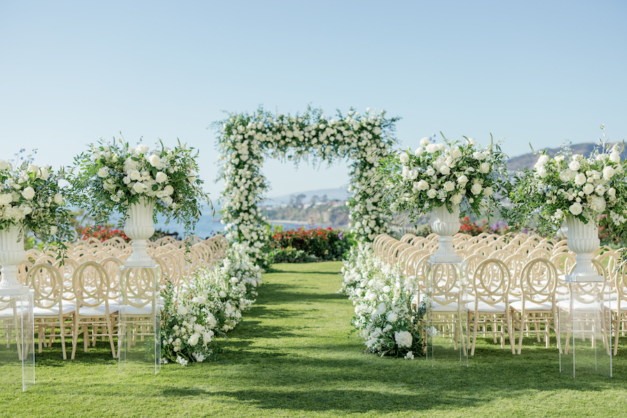 Enchanting Ocean Front Dana Point Wedding